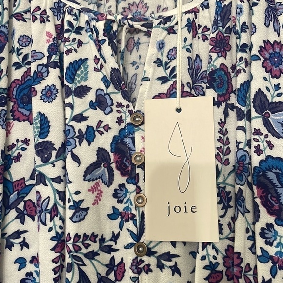 JOIE Floral Cropped Top - Picture 4 of 6